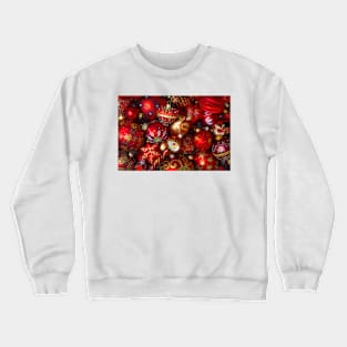 All Red Ornaments Crewneck Sweatshirt